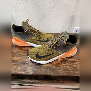 Nike Air Max 270 Flyknit Olive Flak Size 11